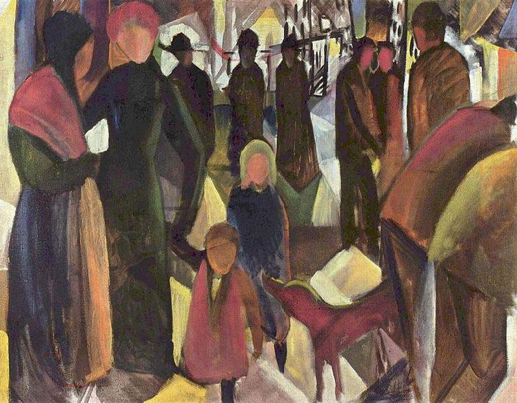 August Macke Farewell china oil painting image